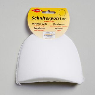 Axelvaddar utan hakar [2 st | 10,5 x 13 x 5 cm] - vit | KLEIBER, 
