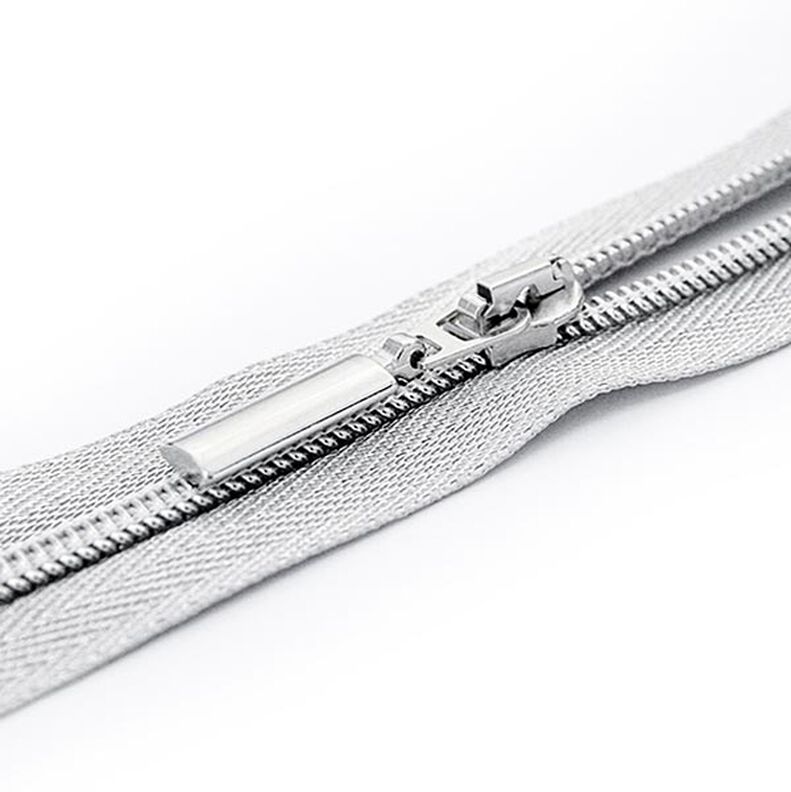 Ändlös dragkedja | Prym – silvermetallic,  image number 3