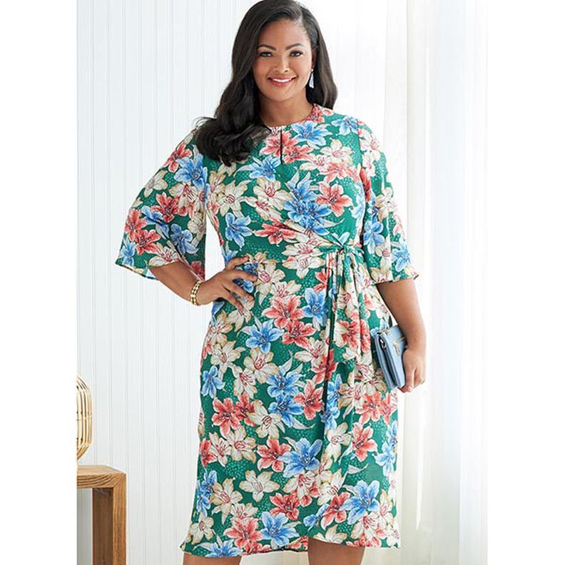 Omlottklänning, Butterick B6826 | 52-58,  image number 2
