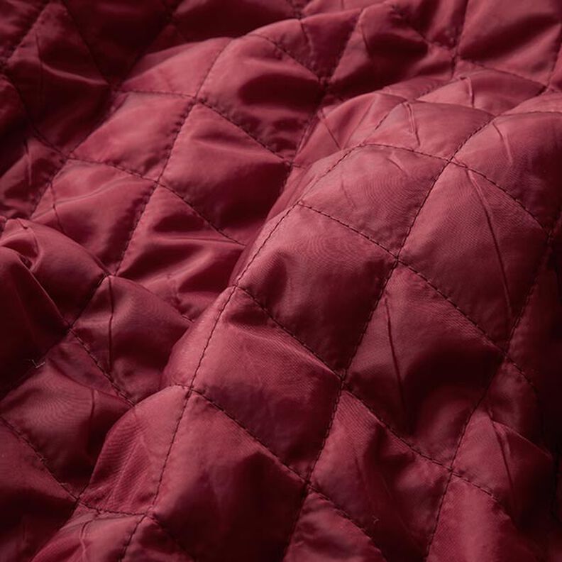 quiltad foderromb – bordeauxrött,  image number 3