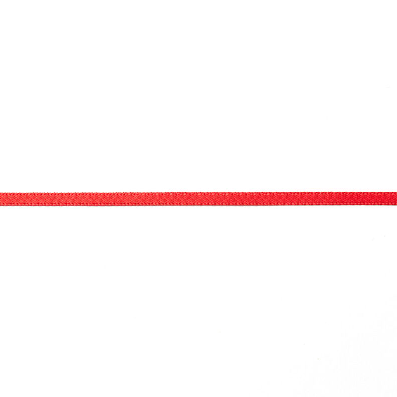 Satinband [3 mm] – rött,  image number 1