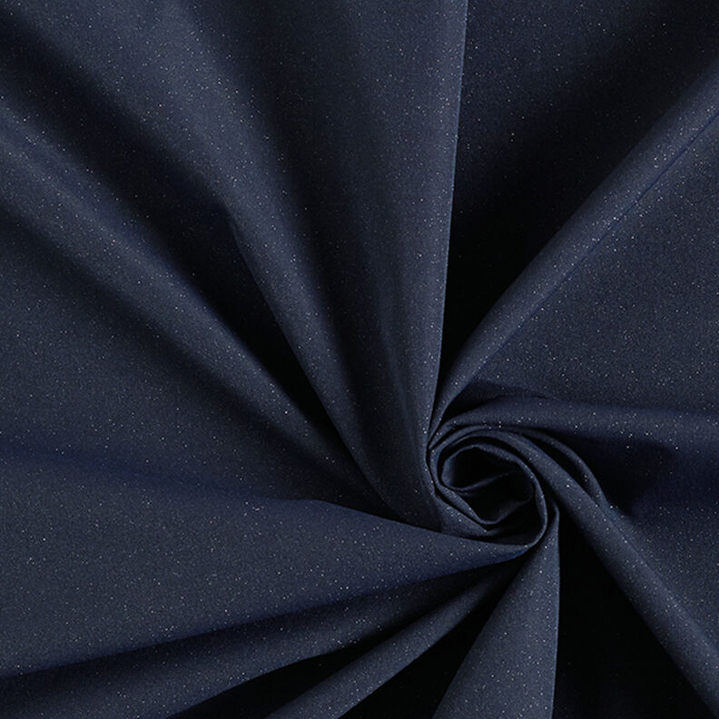 Regnjackstyg Glitter – marinblått,  image number 1