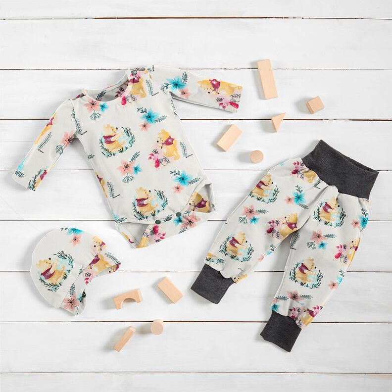Bomullsjersey Puh och Nasse | Disney – beige,  image number 7