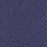 Bomullsjersey färgglada små prickar – marinblått,  thumbnail number 1
