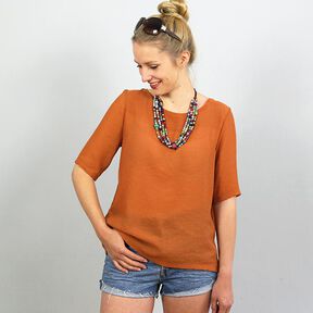 FRAU YOKO - kort tunika med motveck i ryggen, Studio Schnittreif | XS - XXL, 