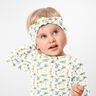 Bomullsjersey baby-djungeldjur Digitaltryck – yllevit,  thumbnail number 5