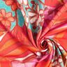 Strandkläder Panel Pareo sommarblommor – brandgul/gul oliv,  thumbnail number 4