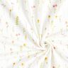 Bomullsjersey Akvarell-ängsblommor Digitaltryck – elfenbensvit/gammalt rosa,  thumbnail number 3