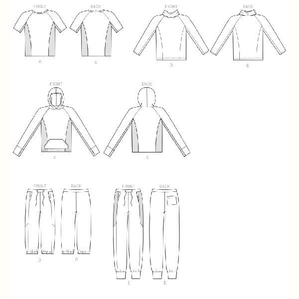 Herr - Topp|Pullover|Byxor, McCalls 7486 | 46 - 52, image number 9