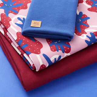 tygpaket sweatshirt slajmmonster | PETIT CITRON – pastellviolett/kungsblått, 