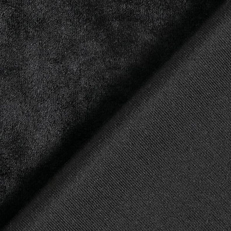 plysch enfärgad – svart,  image number 3