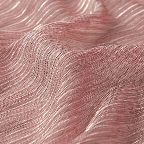 genomskinliga plissé-glitterränder – rosa, 