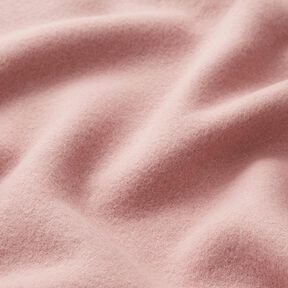 Bomullsfleece Enfärgat – gammalt rosa | Stuvbit 50cm, 