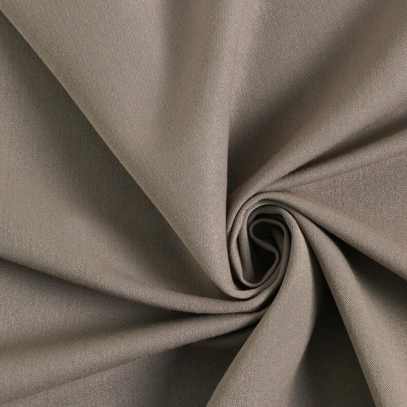 Bi-stretch gabardin – mörk gråbrun,  image number 1
