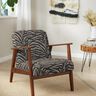 Stoppningstyg Jacquard zebra – khaki/svart,  thumbnail number 7