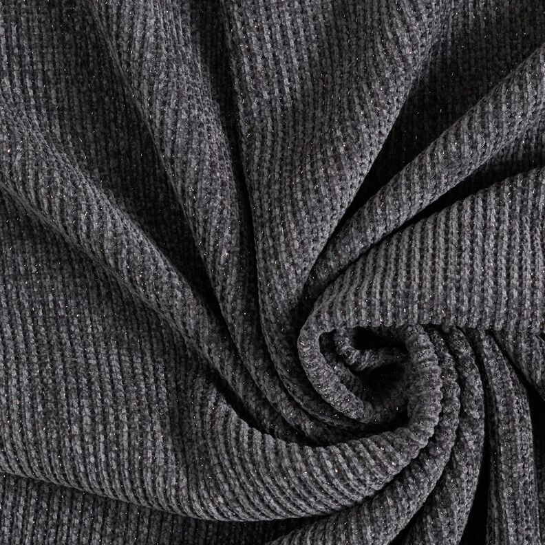 Glitter chenille – skiffergrått/silvermetallic,  image number 3