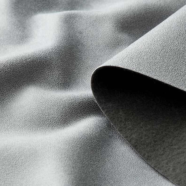 Stoppningstyg Ultramikrofiber konstläder – grått,  image number 3