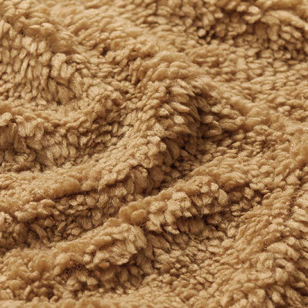 Fuskpäls Teddytyg – karamell,  image number 2