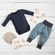 GOTS Bomullsjersey | Tula – marinblått,  thumbnail number 6