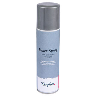 Dekoration Spray – silver, 