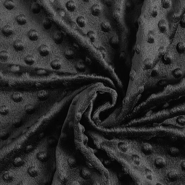 Mysfleece präglade prickar – svart, image number 3