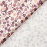 Bomullsjersey blomsterhav &ndash; vit/lila,  thumbnail number 4