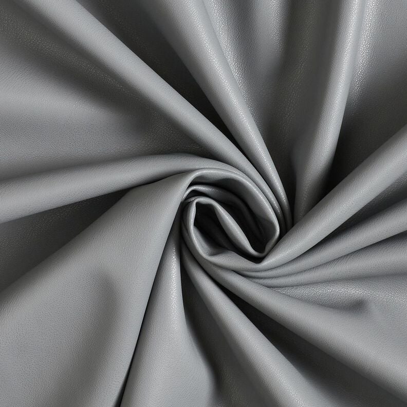 Konstläder med velourbaksida  – grå,  image number 1