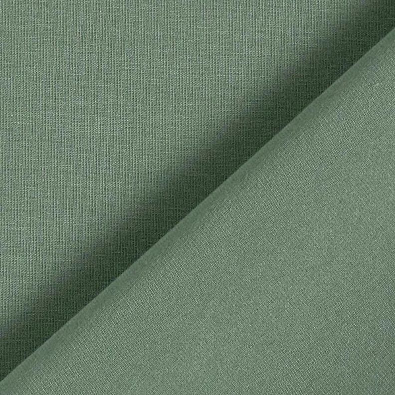 Bomullsjersey medium enfärgad – pinjegrön, image number 5