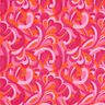 Baddräktstyg Abstrakta slingor – intensiv rosa/brandgul,  thumbnail number 1