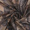 Chiffong stiliserade blommor – svart,  thumbnail number 3