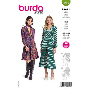 Klänning | Burda 5885 | 34-44, 