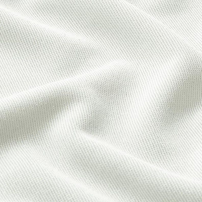 jersey glitter enfärgat – vit,  image number 2