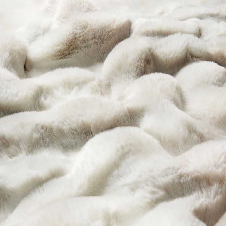 Fuskp&auml;ls l&aring;ngt h&aring;r med f&auml;rggradient &ndash; silvergr&aring;,  image number 2