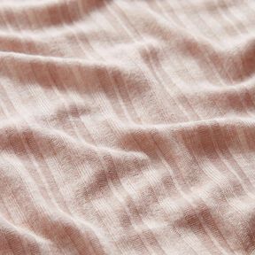 Ribbstickat enfärgat – rose, 
