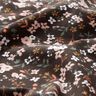 Bomullsjersey Millefleur – svartbrunt,  thumbnail number 2