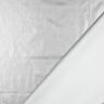 Bomullspoplin foliebehandlade Enfärgat – silvermetallic,  thumbnail number 3