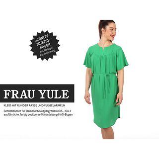 FRAU YULE Blus med runt ok och kepsärmar | Studio Schnittreif | XS-XXL, 