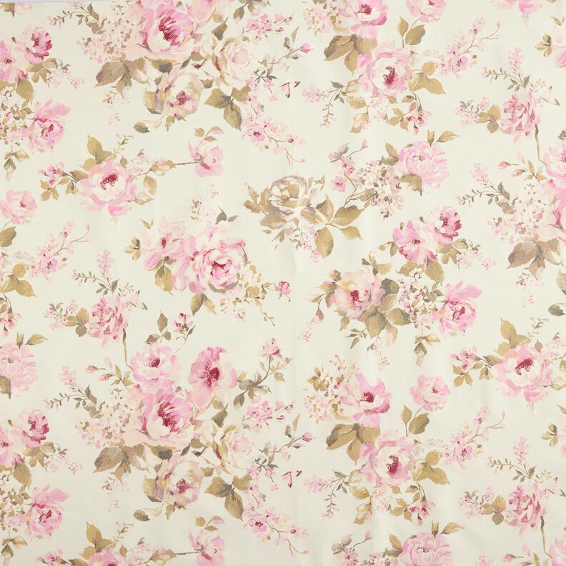 Behandlad bomull rosenblad – kräm,  image number 1