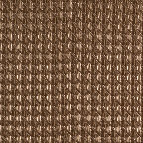 Cloqué glittrigt hundtandsmönster – mellanbrunt, 