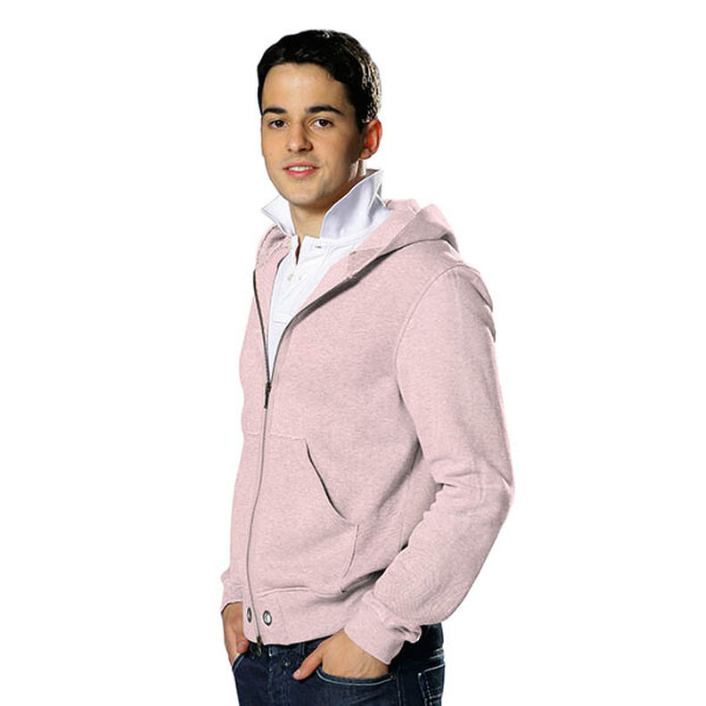 Sweatshirt Ruggad Premium – ljus gammelrosa,  image number 4