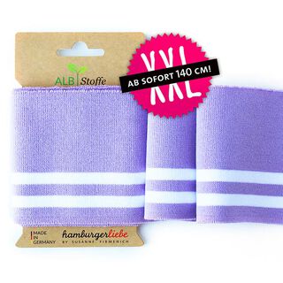 GOTS Ekologiska stickade muddar CUFF ME BOLD [140 cm | 10 cm] | Albstoffe | Hamburger Liebe, 