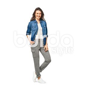 Byxor | 3/4-byxor, Burda 6471 | 34 - 46, 