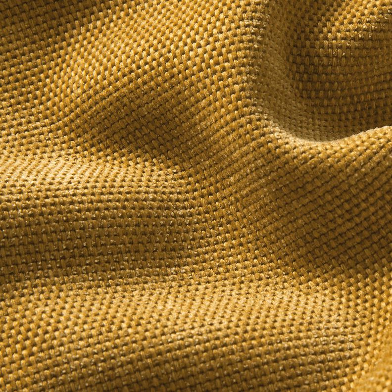 Stoppningstyg chenille-tyg – senap, image number 2