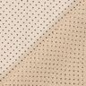 chiffong glitterränder och prickar – ljusbeige,  thumbnail number 4