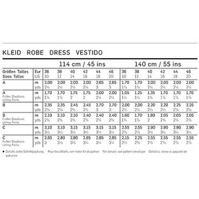 Klänning, Burda 6894, 