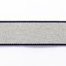 Bältesband [ 3,5 cm ] – marinblått/grått,  thumbnail number 1