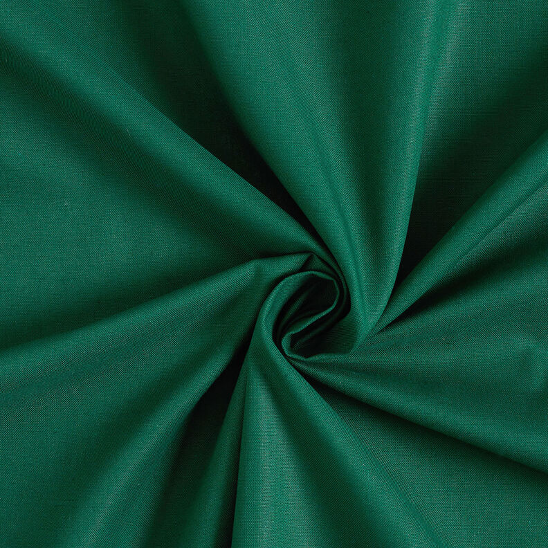 Bomullstyg Kretong Enfärgat – grangrön, image number 1