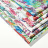 Outdoortyg Canvas Exotiska blommor – vit/grön,  thumbnail number 5