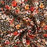 Crêpe chiffong blomsterhav – svart,  thumbnail number 3