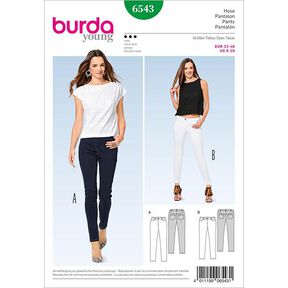 Byxor / jeans, Burda 6543, 